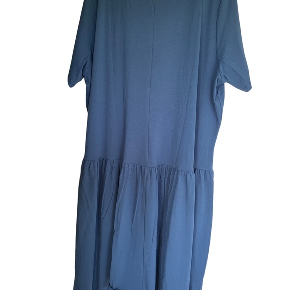 NWT Universal Standard Easy To Wear Dress. Size Large= 22/24. Beautiful Blue! - Picture 6 of 11